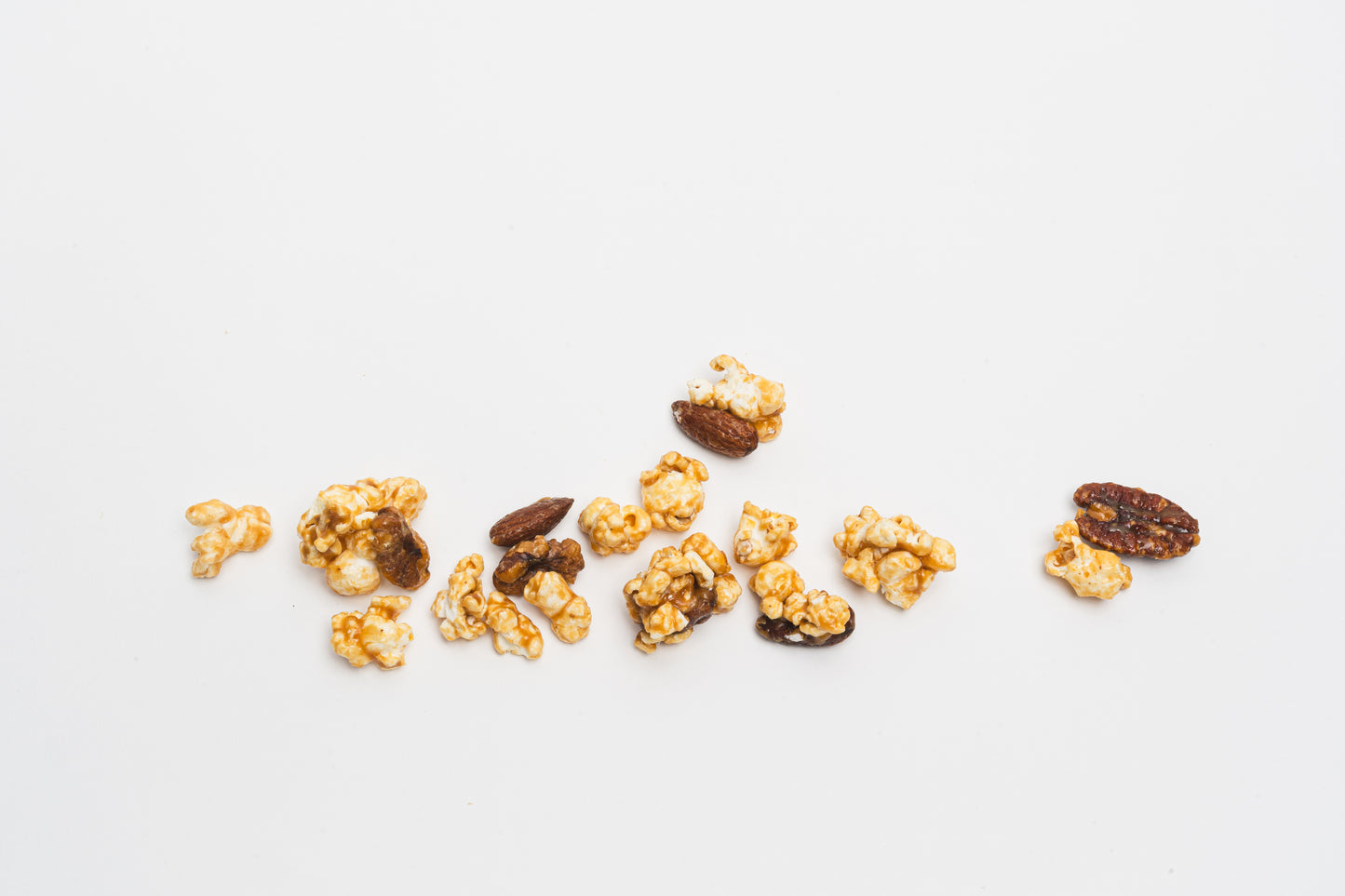 O.G. Nutty Essential Pop - Butter toffee popcorn with Walnuts Almonds and Pecans