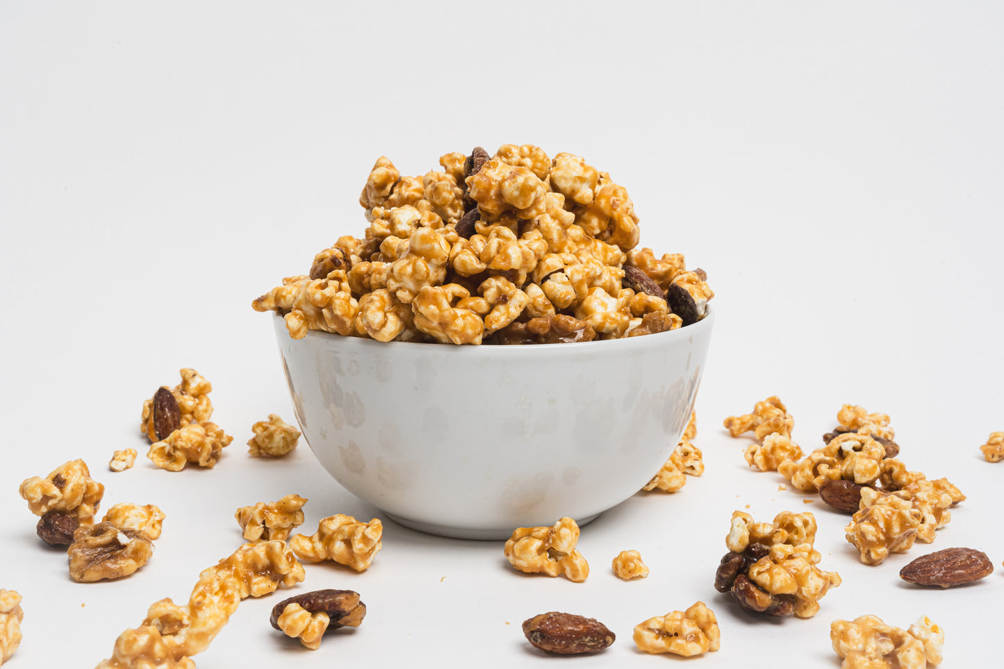 O.G. Nutty Essential Pop - Butter toffee popcorn with Walnuts Almonds and Pecans